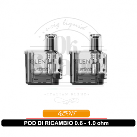 Glent Pod Cartucce di Ricambio Justfog