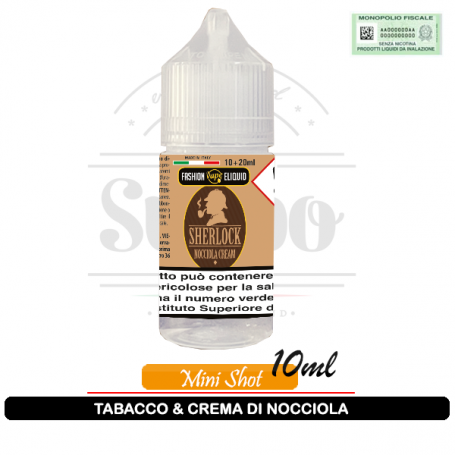 Sherlock Nocciola Cream Aroma Mini 10ml Fashion Vape