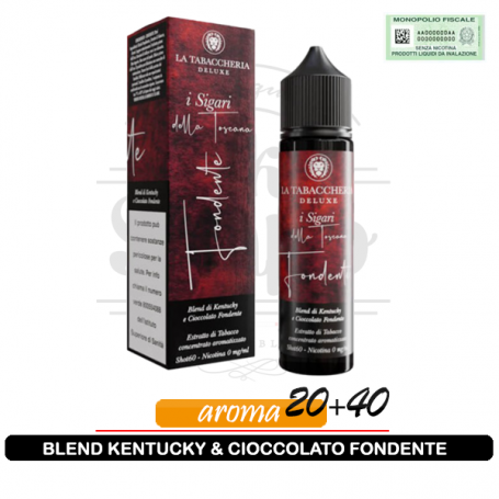 siti per liquidi sigaretta elettronica Fondente I Sigari della Toscana Aroma 20ml Linea Deluxe La Tabaccheria