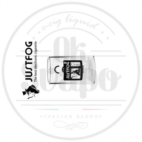 vetro vetrino pyrex ricambio atomizzatore q16 rotto justfog vaporizzatori sigarette elettroniche oksvapo acquista online