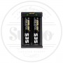 Golisi caricabatterie needle 2 slot mini charger caricatore esterno per batterie sigarette elettroniche
