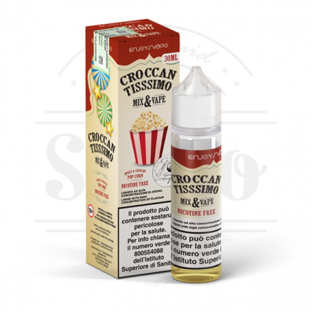 croccantissimo liquido mix e vape santone dello svapo enjoysvapo pop corn cremoso