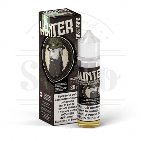Hunter liquido tabacco caramello salato 30ml