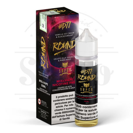 round d77 danielino 77 liquido cremoso fruttato ribes nere gelato alla vaniglia