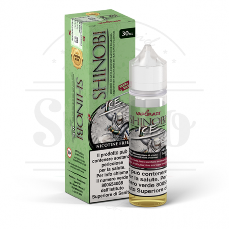 shinobi ice vaporart liquido 30ml mix and vape da miscelare