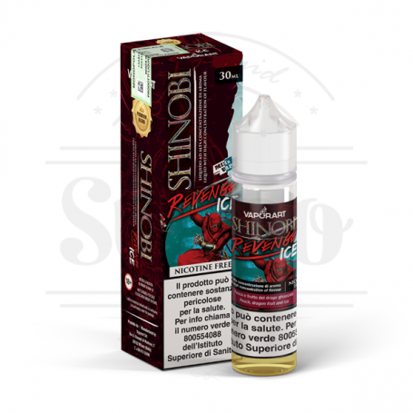 shinobi revenge ice vaporart liquido 30ml mix and vape