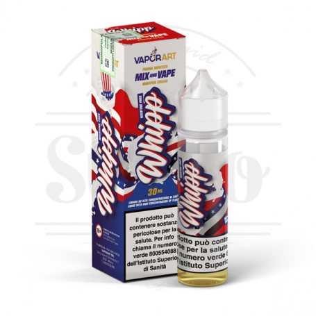 Whipp Liquido 30ml Vaporart mix and vape liquido cremoso panna