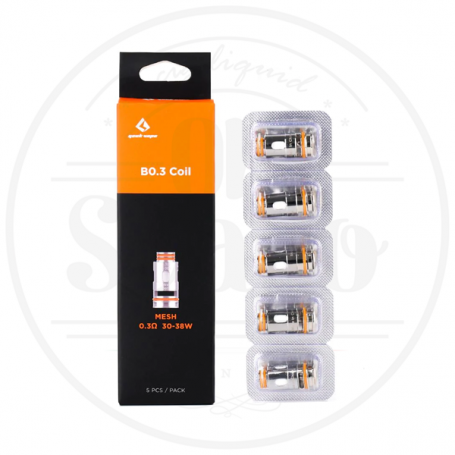 Testina coil resistenze di ricambio B Series mesh  0.3 ohm