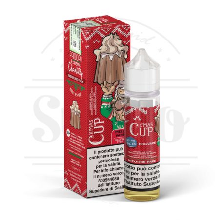Xmas cup pandoro crema liquido mix and vape 40ml vaporart