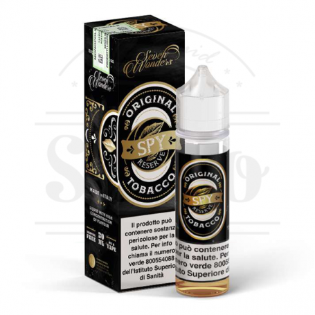 Spy reserve liquido tabaccoso mix di tabacchi reserve invecchiati mix and vape 30ml