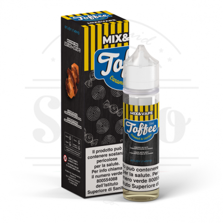 Toffee caramello liquirizia liquido mix and vape 30ml vaporart enjoysvapo