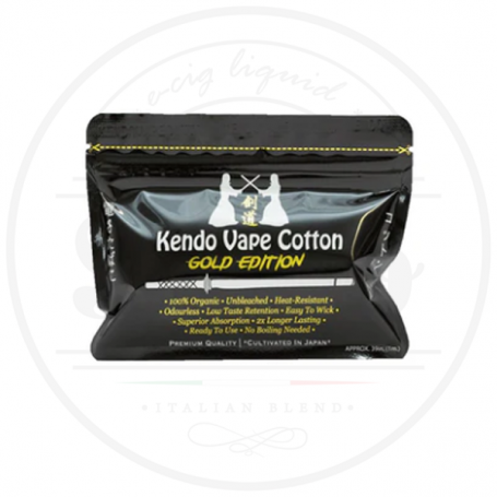 Kendo Vape Cotton Gold Edition
