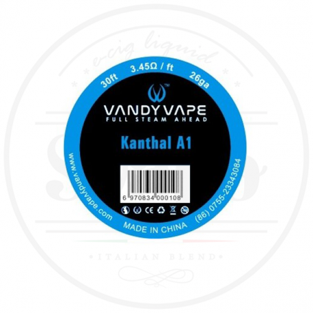 Kanthal Filo Resistivo 3.45ohm 30ft 26ga Vandy Vape
