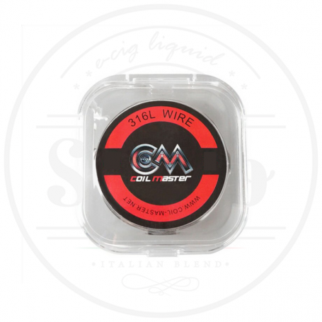 Filo resistivo 316 L 24awg 30ft Coil Master