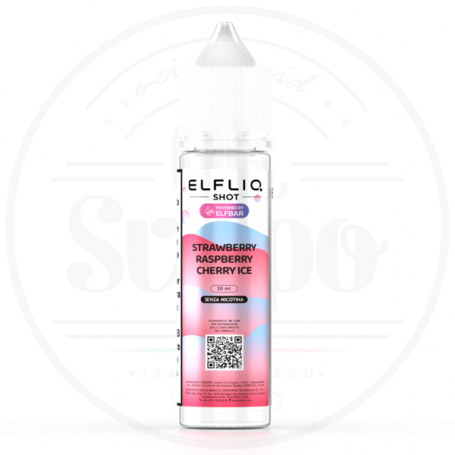 Fragola lampone ciliegia liquido aroma shot 20ml elfliq elfbar liquidi puff