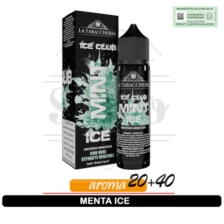 Mint ice liquido aroma 20ml ice club la tabaccheria