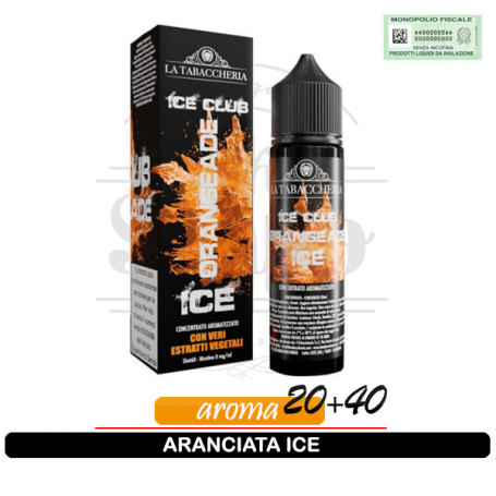 orangeade ice aranciata linea ice club aroma 20ml la tabaccheria