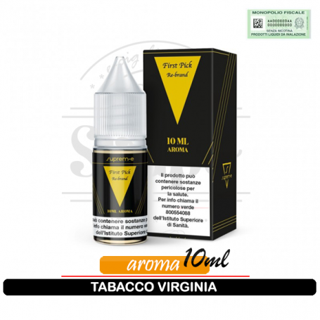 firstpick rebrand aroma tabaccoso concentrato 10ml
