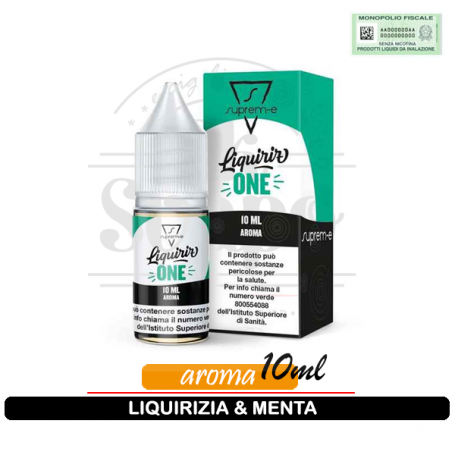 Liquirizione aroma concentrato 10ml suprem-e liquirizia menta ice