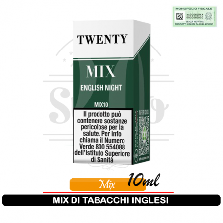 English Night Twenty Liquido Mix 10 Tnt Vape
