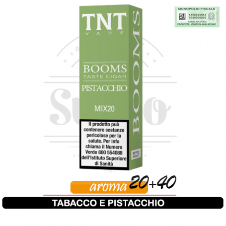 Booms Pistacchio Aroma 20ml Tnt Vape