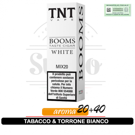 Booms White Aroma 20ml Tnt Vape
