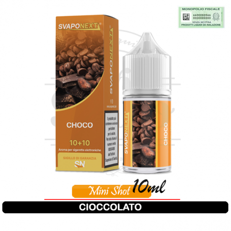 Choco Aroma Cremoso Mini Shot 10ml Svaponext