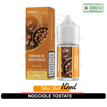 Crema di Nocciole Aroma Cremoso Mini Shot 10ml Svaponext