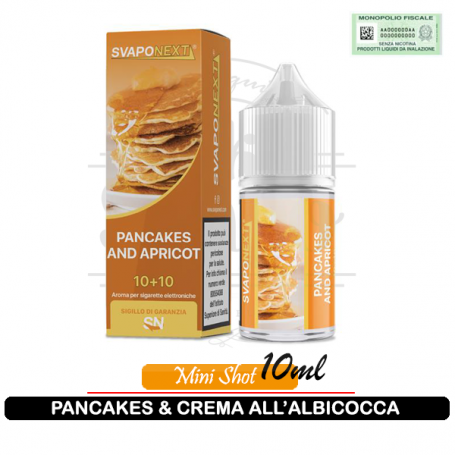 Pancakes and apricot Aroma Cremoso Mini Shot 10ml Svaponext