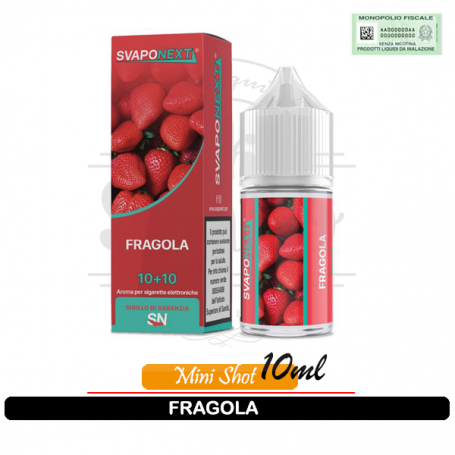 Fragola Aroma Fruttato Mini Shot 10ml Svaponext