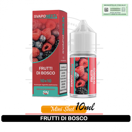 Frutti di Bosco Aroma Fruttato Mini Shot 10ml Svaponext