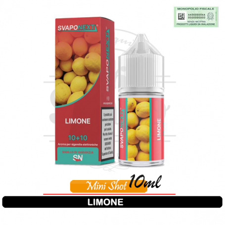 Limone Aroma Fruttato Mini Shot 10ml Svaponext