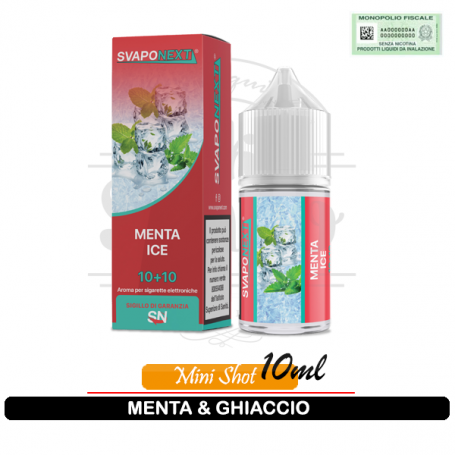 Menta Ice Aroma Fruttato Mini Shot 10ml Svaponext
