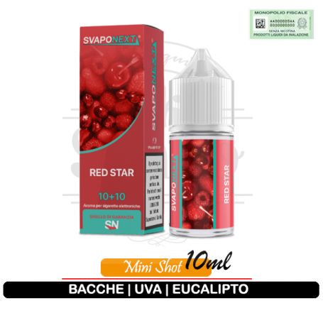 Red Star Aroma Fruttato Mini Shot 10ml Svaponext