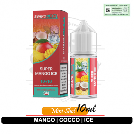 Super Mango Ice Aroma Fruttato Mini Shot 10ml Svaponext