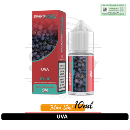 Uva Aroma Fruttato Mini Shot 10ml Svaponext