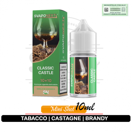 Classic Castle Aroma Tabaccoso Mini Shot 10ml Svaponext