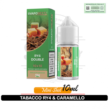 Ry4 Double Aroma Tabaccoso Mini Shot 10ml Svaponext