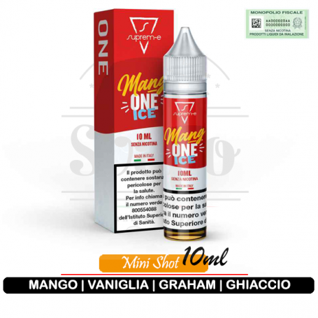 Mangone Ice Aroma Fruttato Mini Shot 10ml Suprem-e