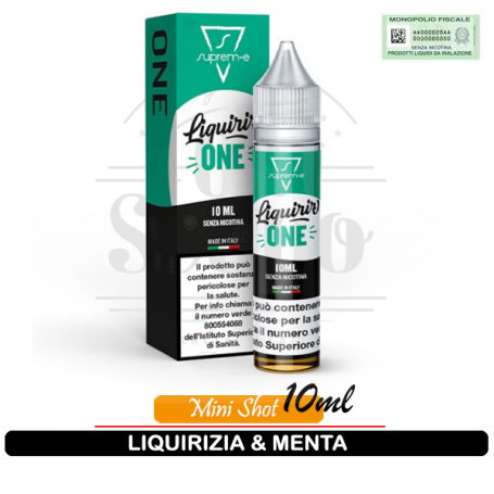 Liquirizione Aroma Fruttato Mini Shot 10ml Suprem-e