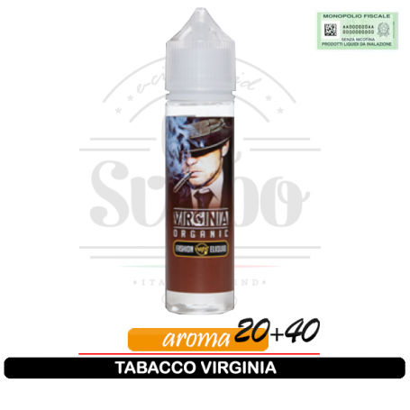 Virginia aroma tabaccoso 20ml organico fashion vape