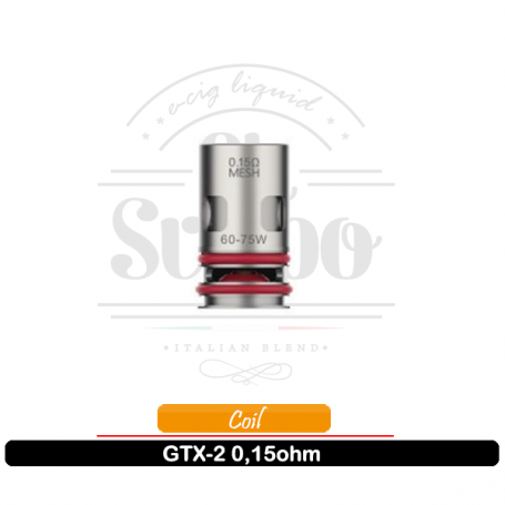 Testine Coil di Ricambio GTX-2 0,15ohm Mesh ( 5PZ )