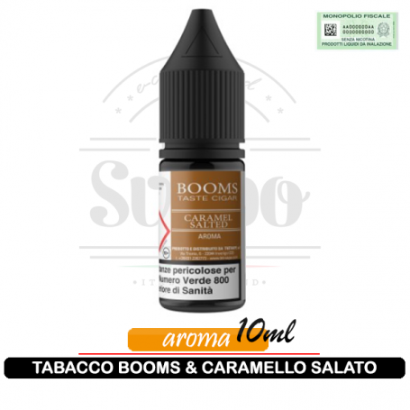 Booms Salted Caramel Aroma Concentrato 10ml Tnt Vape