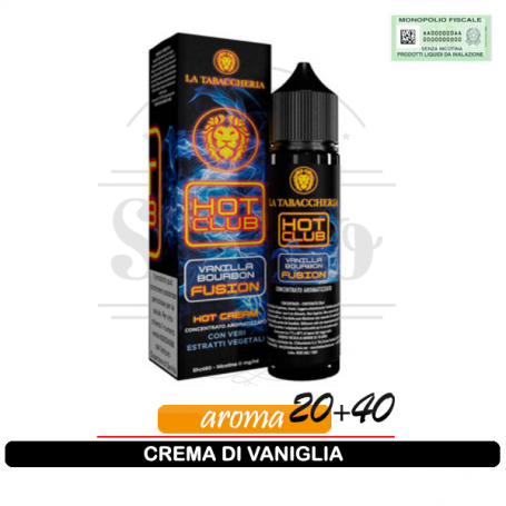 Vanilla Bourbon Fusion Aroma 20ml Linea Hot Club La Tabaccheria