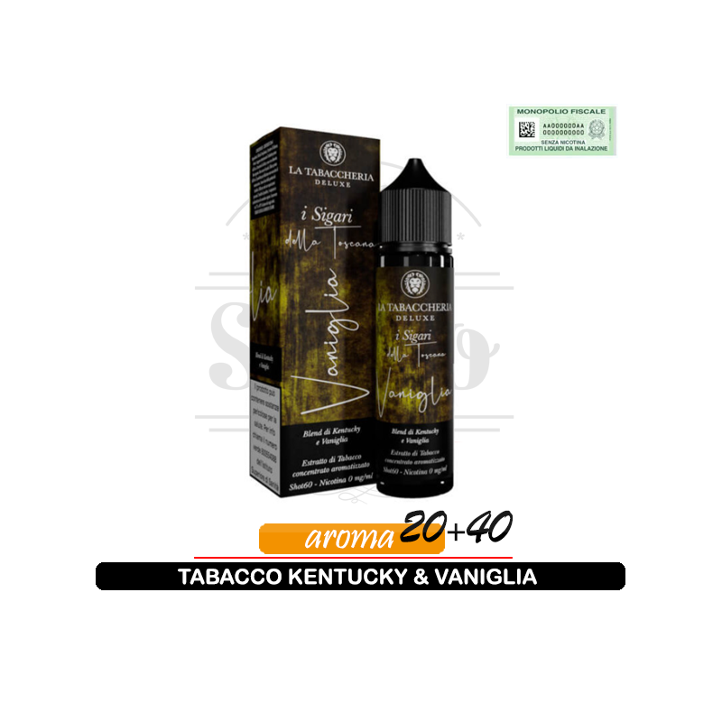 Sigaro Vaniglia I Sigari della Toscana Aroma 20ml La Tabaccheria
