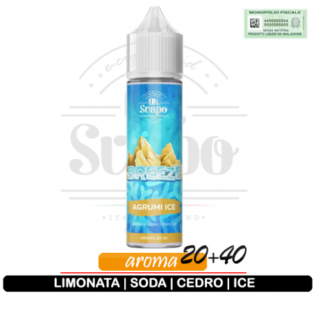 Agrumi Ice Aroma 20ml Linea Breeze OK SVAPO