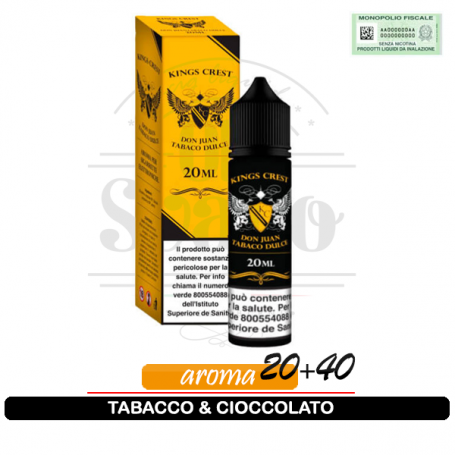 Don Juan Tabacco Dulce Aroma 20ml Kings Crest