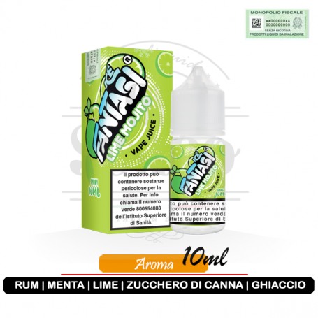 Lime Mojito Ice Aroma Mini 10ml Fantasi Vape