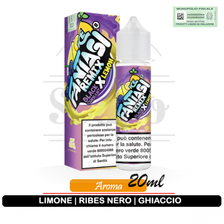 Black Currant x Lemon Ice Aroma Mini 20ml Fantasi Vape