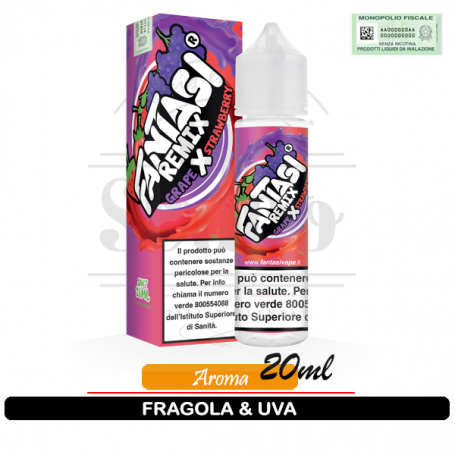 Grape x Strawberry Aroma 20ml Fantasi Vape